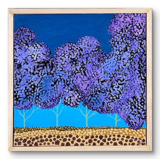 Jacarandas: Purple Night